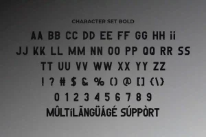 Reversed Font
