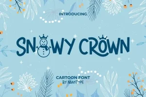 Snowy Crown Font