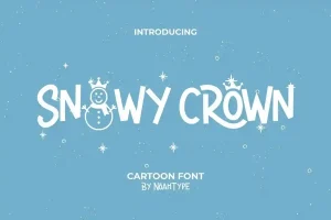 Snowy Crown Font