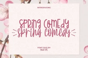Spring Comedy Font