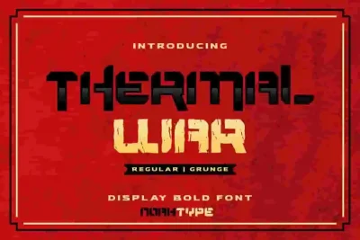 Thermal War Font