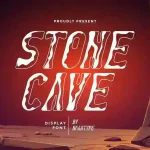Stone Cave Font