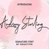 Audrey Sterling Font