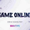 Game Online Font