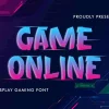 Game Online Font