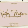 Hailey Madison Font