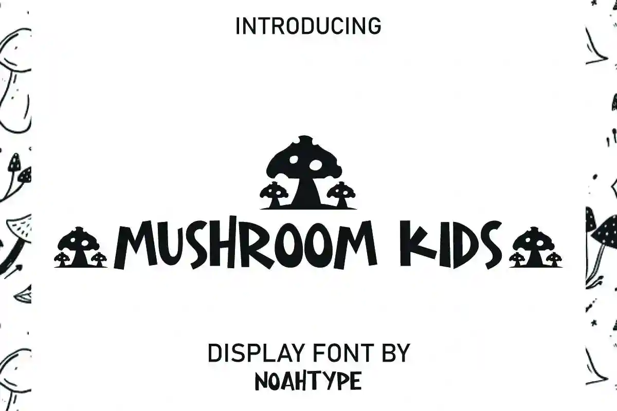 Mushroom Kids Font