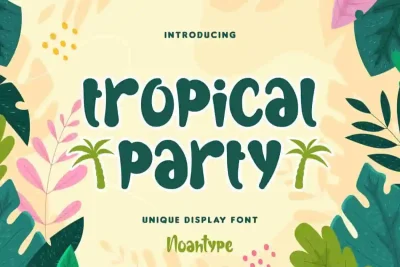 Tropical Party Font
