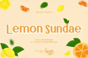 Lemon Sundae Font