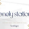 Lonely Station Font