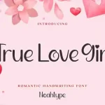 True Love Girl Font