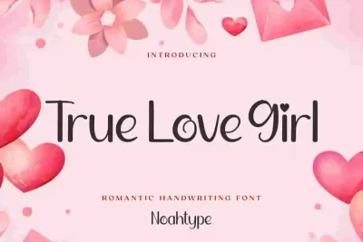 True Love Girl Font