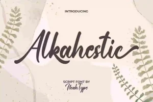 Alkahestic Font