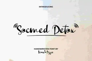 Socmed Detox Font