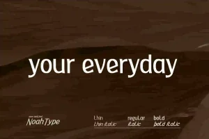 Your Everyday Font