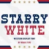 Starry White Font
