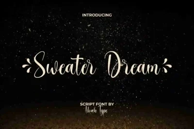 Sweater Dream Font