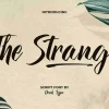 The Strange Font