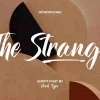 The Strange Font