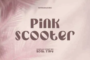 Pink Scooter Font