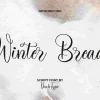 Winter Bread Font