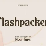 Flashpacker Font