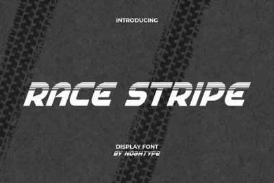 Race Stripe Font