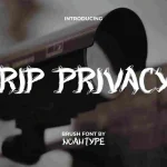 RIP Privacy Font