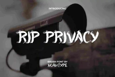 RIP Privacy Font