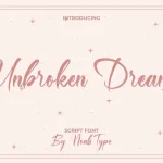 Unbroken Dream Font