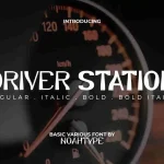 Driver Station Font