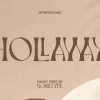 Hollaway Font