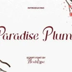Paradise Plums Font