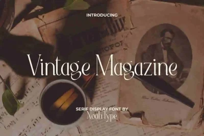 Vintage Magazine Font