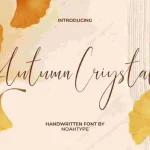 Autumn Crystal Font
