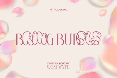 Bring Bubble Font