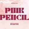 Pink Pencil Font