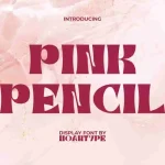 Pink Pencil Font