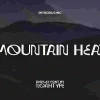 Mountain Heat Font