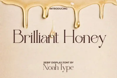 Brilliant Honey Serif Font