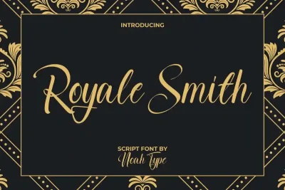 Royale Smith Fancy Font