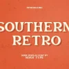 Southern Classic Retro Font