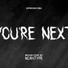 You're Next Horror Font