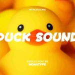 Duck Sound Playful Font