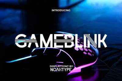 Gameblink Modern Font
