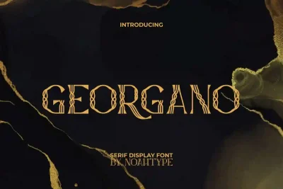 Georgano Display Font