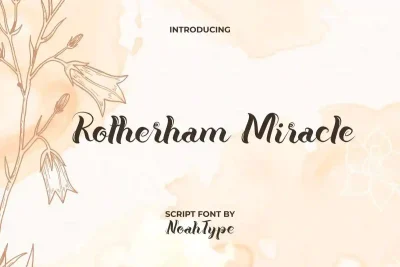 Rotherham Miracle Font