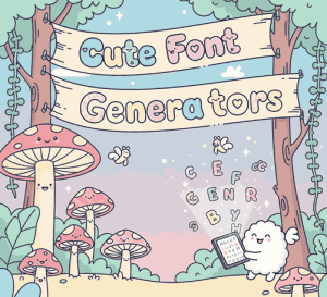 Cute Font Generators