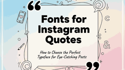 Fonts for Instagram Quotes