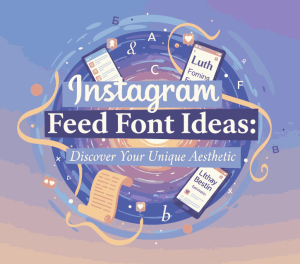 Instagram Feed Font Ideas